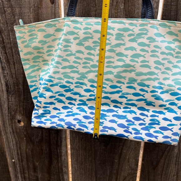 Kate Spade Large  Plenty of  Fish in the Sea tote - Picture 8 of 16